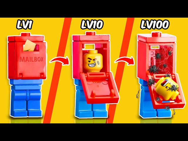 I Test 100 Levels of LEGO HACKS with Technic Pieces | FUNZ Bricks