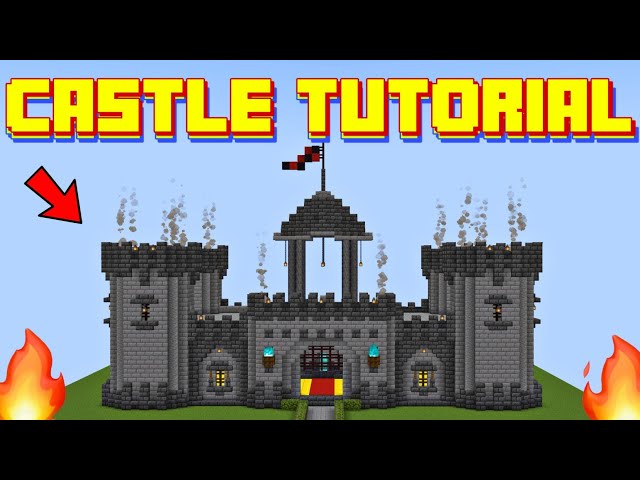 How To Make Castle in Minecraft 1.20 | Castle Tutorial Minecraft Hindi
