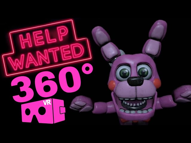 360 VR FNAF video | FIVE NIGHTS At FREDDY'S Horror Virtual Reality Experience #3DVR360VIDEOS