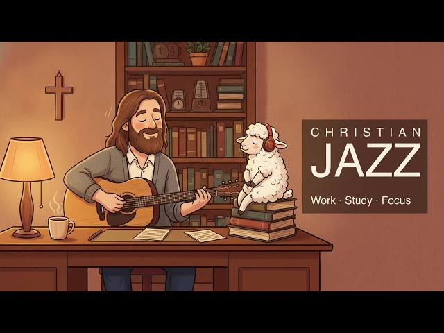 Christian Jazz for Focus | 90 Min Warm Instrumental for Work & Study