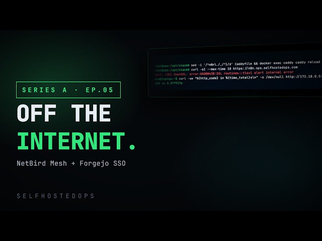 Self-Hosted Mesh VPN: Take Your Services Off the Internet