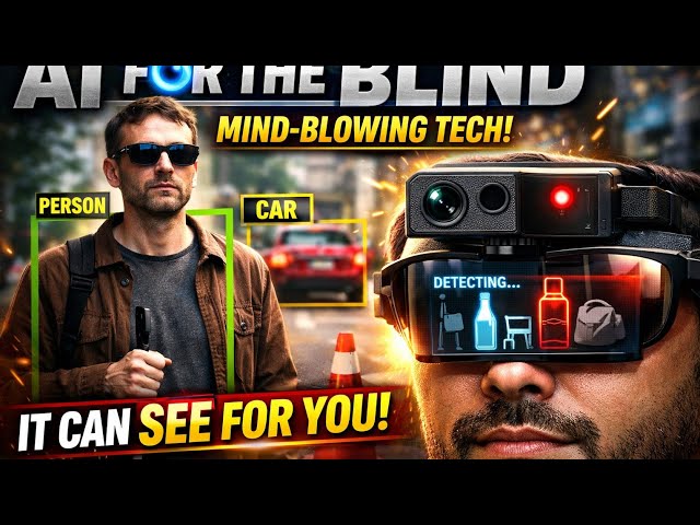 Ai that sees for the visually impaired 👁️🚀#VisionAI #AI #TechForGood