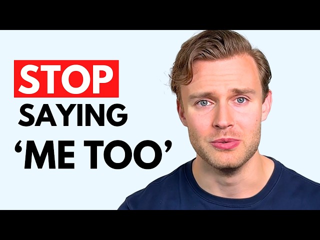 Stop Saying ME TOO in English - Say This Instead!
