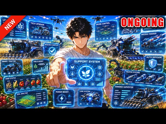 Poor Boy Unlocks a Support System—Every Farm Product He Researches Gains Advanced Tech Attributes!