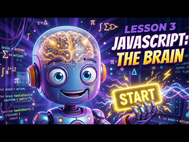 Give Your Website a Brain! 🧠 JavaScript Basics | CodeKids Lesson 1.3