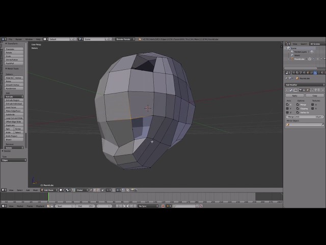 Blender beginner character sculpting [Learn Blender 2020]