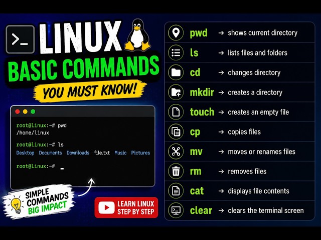 DevOps Part 7 | Linux Basic Commands Every DevOps Beginner Must Know | Linux for DevOps