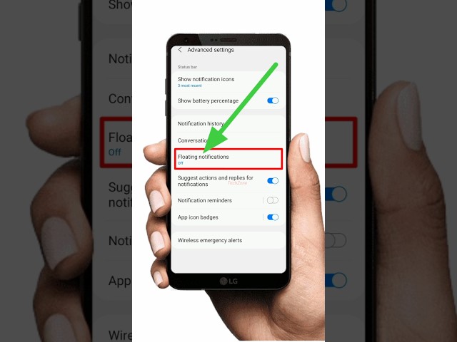 How To Enable FLOATING Notifications on Your Samsung Phone NOW