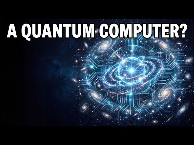 Is the universe a giant quantum computer.?