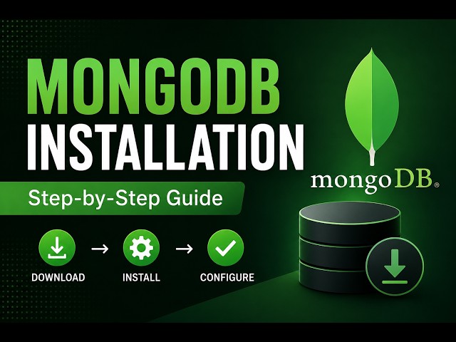 MongoDB Installation on Windows | Step-by-Step Guide for Beginners | MongoDB Tutorial
