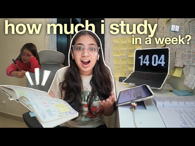 STUDY CHALLENGE📚 how many hours do i study in a week?🗓