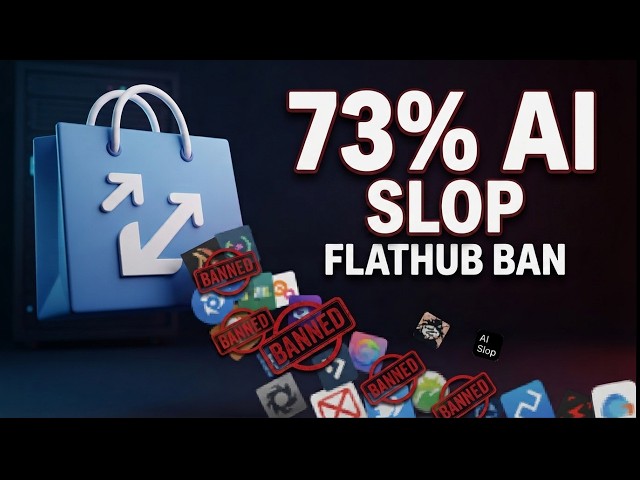 Flathub Banned AI Apps... Then This Happened