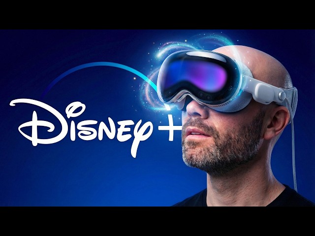 Disney+ on Apple Vision Pro (Inside Disney's Environments & 3D Movies)