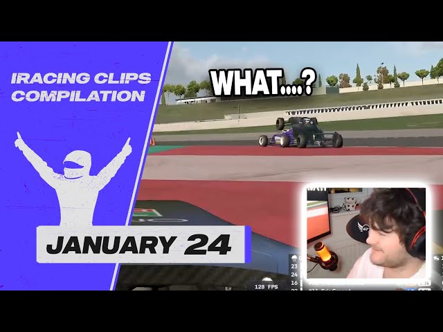 January 24 | iRacing Clips Compilation