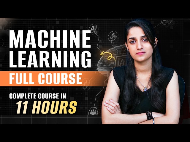 Machine Learning Full Course Free | Complete Machine Learning Course 2026 | Intellipaat