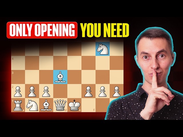 One Opening for White Against ANYTHING That Black Plays!