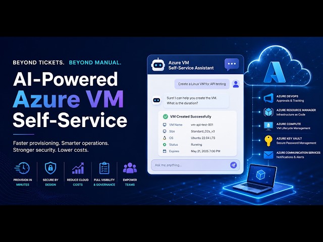 Azure Cloud Infra and AI: Building an AI-Powered Azure VM Self-Service Agent with Microsoft Foundry