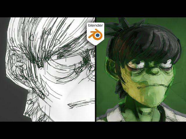 How to do Stylized Sketchy Outlines - Blender Tutorial