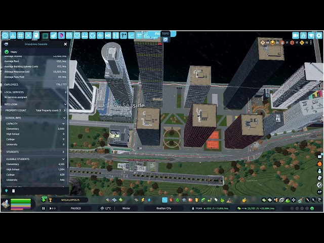 Building my City in Cities: Skylines 2