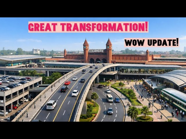 Most modern Railway Station area update, super WOW development!