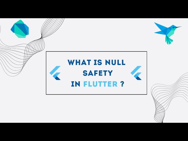 What is null safety in Flutter. || Code Crafter Murad