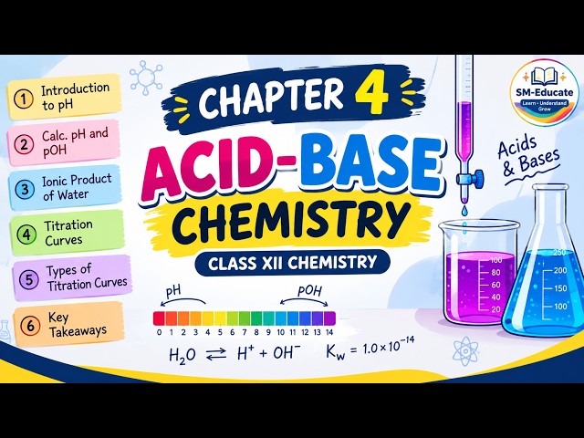 Acid–Base Chemistry Complete Chapter Overview  | Unit - 4 |  Class 12 Chemistry  | FBISE