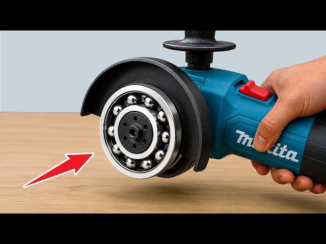 The Farmer Puts a Bearing on an Angle Grinder! Turn an Angle Grinder into a Million-Dollar Tool