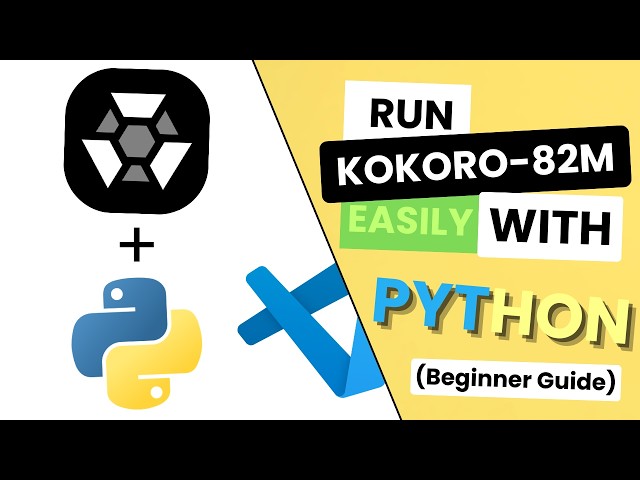 How to Easily Use Kokoro-82M with Python? (Basic Beginner Guide)
