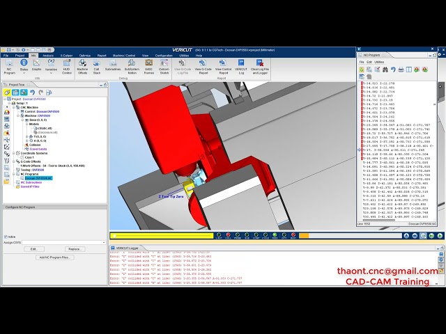 Mastercam Post Processor Doosan DVF6500