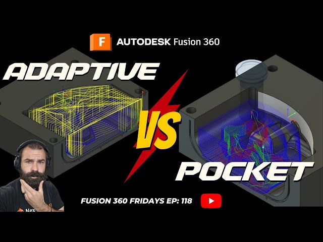 Fusion Friday (ep118): Adaptive Clearing vs Pocket Clearing