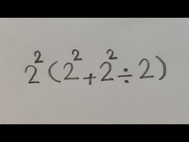 This Easy Math Problem Has Every One Confused!