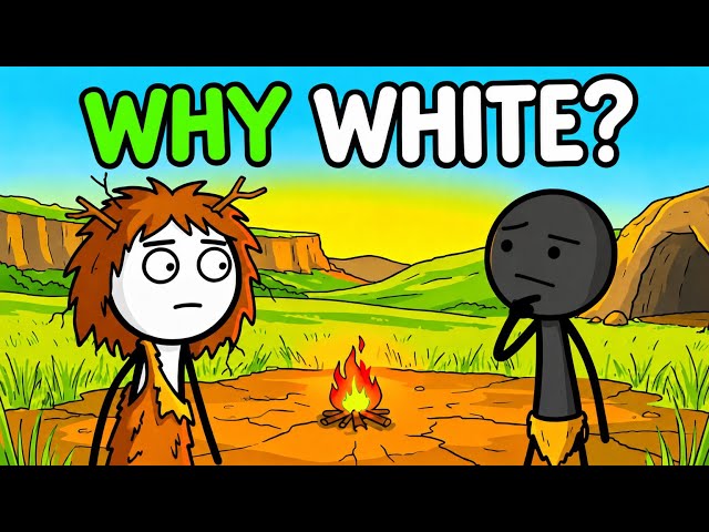 Why did Ancient Humans go from BLACK to WHITE?