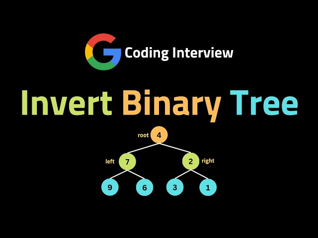 Invert Binary Tree - LeetCode 226 - Coding Interview Questions