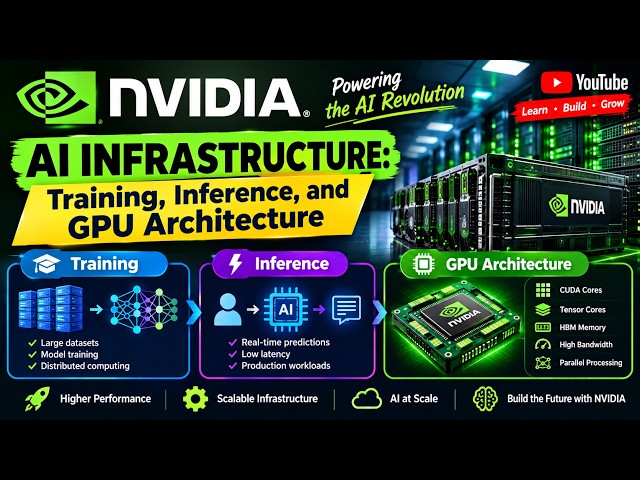 NVIDIA AI Infrastructure Explained | GPU Architecture, Training & Inference
