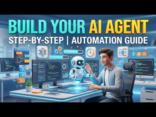 Build Your First AI Agent (Step-by-Step Automation Guide) 2026