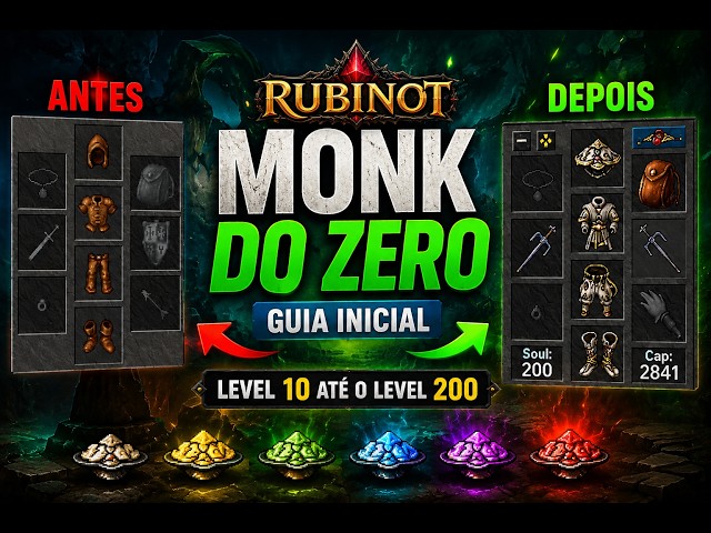 MONK FROM 0 TO 600 POST-BALANCE IN RUBINOT - PART 1