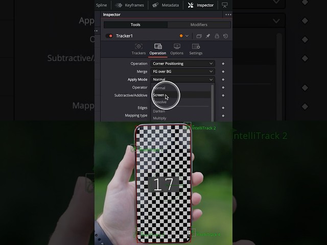 Replace a Screen with DaVinci Resolve #davinciresolve #vfx #davinciresolvetutorial