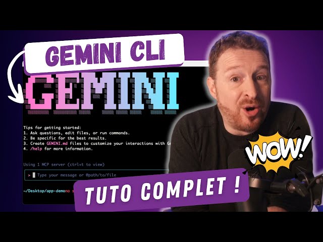 Gemini CLI, the AI ​​that codes with you! A complete tutorial to become a GEEK!