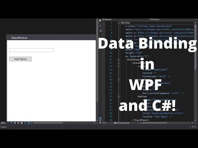 Data Binding in WPF with a Simple Example - WPF C# Tutorial Part 5