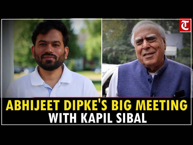 WATCH: CJP Founder Abhijeet Dipke Meets Rajya Sabha MP & Senior Advocate Kapil Sibal