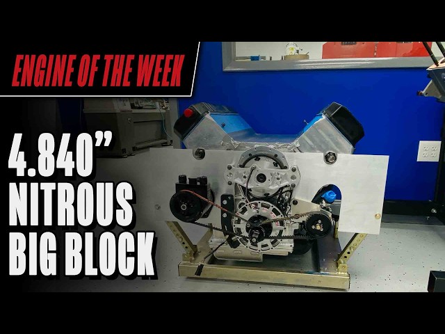 EIC Motorsports-Built 4.840" Nitrous Big Block Chevy Engine