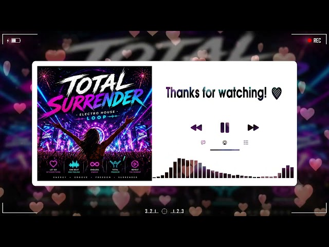 Total Surrender - Electro House Loop | Đầu Hàng Nhịp Bass, Electro Bass Dập Nẩy Tung Nóc