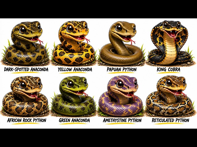 Every Giant Snake on Earth Explained