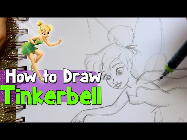 How to Draw TINKERBELL from Disney's PETER PAN