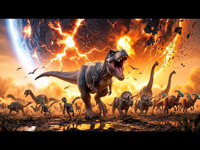 The Entire Dinosaur Extinction Explained (Minute by Minute)