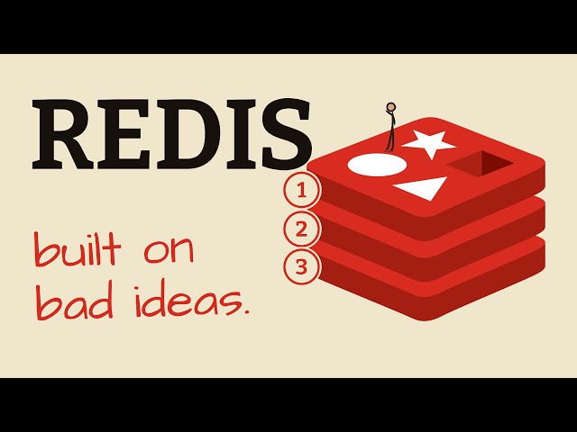 Redis Is Built on Bad Ideas  That's Why It's Fast