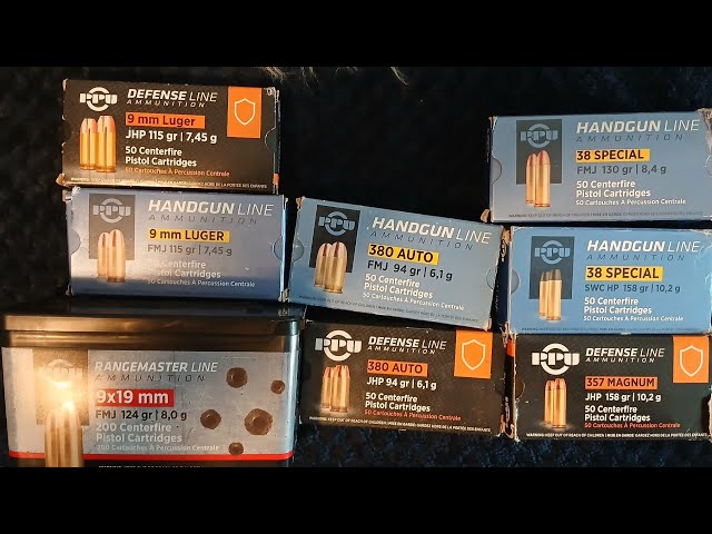 PPU BEST BUDGET Ammo 2 yr Review Privi Partizan 9mm .380 .38 & .357 Mag FMJ JHP Hollow Point Defense