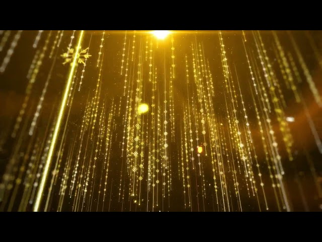 ✨ Luxury Gold Background | 8 Hours 4K Ultra HD Party & Holiday Visuals