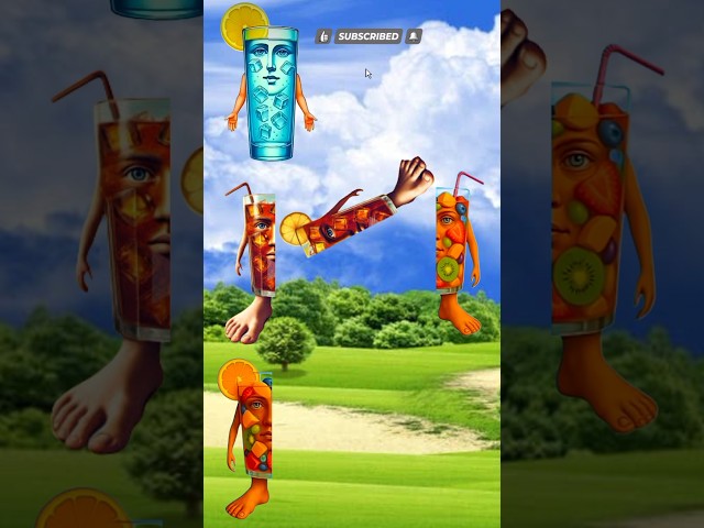 Guess the anomaly of ice water in a glass #shorts #cartoon #fyp #funny #anime