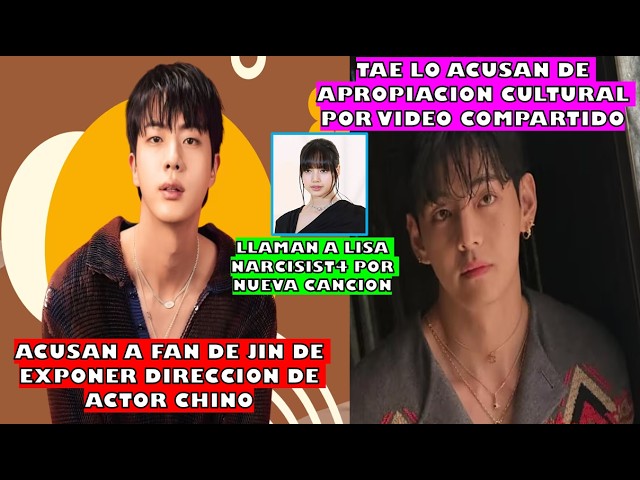 😧TAE RECIBE CRITICAS POR SU PUBLICACION/FANS DE JIN ACUSADAS DE COMPARTIR DATOS  /LLAMAN NARCISIST4